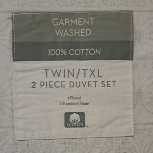 Twin/TXL 2 Piece Duvet Set